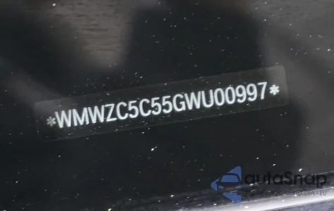 WMWZC5C55GWU00997